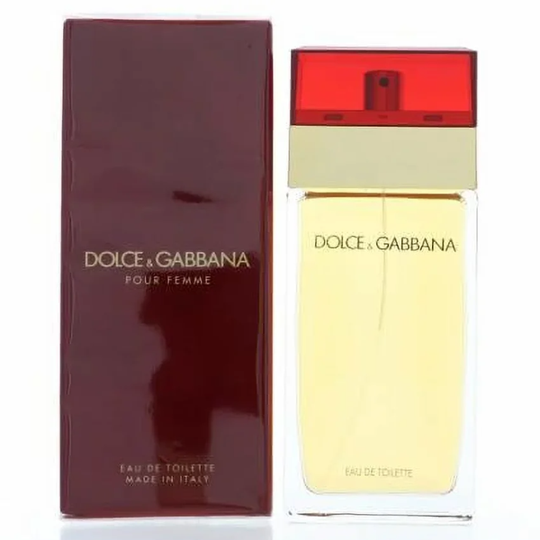 Dolce & Gabbana Pour Femme New Box Edition Eau De Toilette Spray 100 ml דולצ'ה וגבאנה פור פאם קלאסי אדט לאישה 100 מ"ל