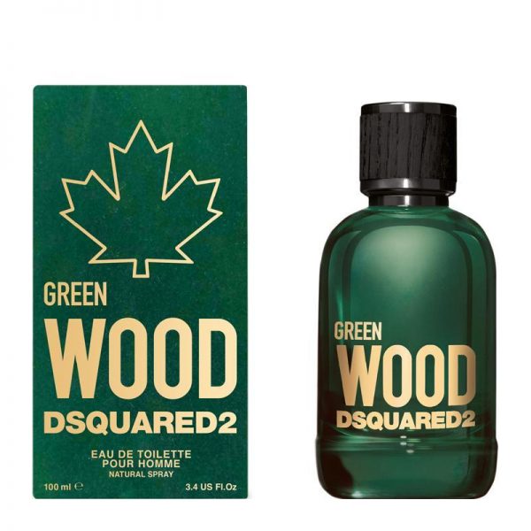 Dsquared2 Green Wood Pour Homme 100 ML Eau De Toilette דסקוורד אוד גרין אדט לגבר 100 מ"ל