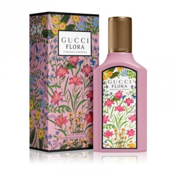 בושם לאשה Gucci Flora Gorgeous Gardenia EDP 50 ml spray גוצ'י פלורה גורג'ייס גרדניה אדפ לאישה 50 מ"ל