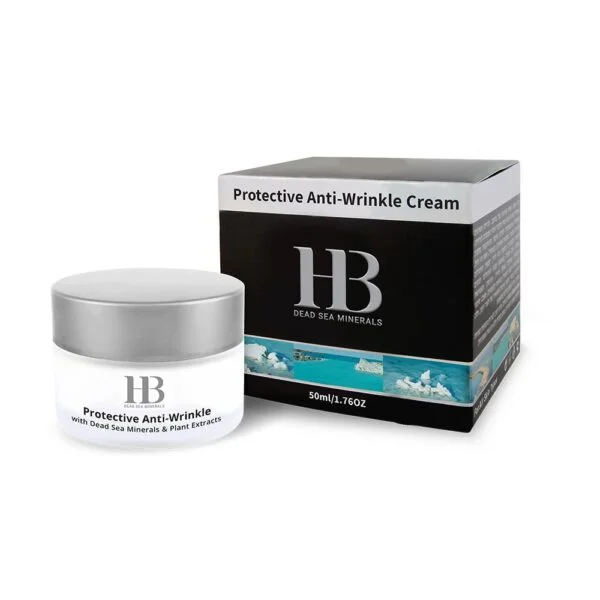 Health & Beauty Dead Sea Minerals Men Protective Anti-Wrinkle Cream 50 ml קרם לחות פנים לגבר 50 גרם ים המלח