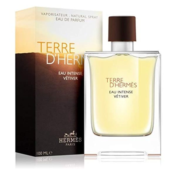 Hermes Terre D'Hermes Eau Intense Vetiver 100 ML Eau De Parfum טר דה הרמס או אינטנס וטיבר אדפ לגבר 100 מ"ל