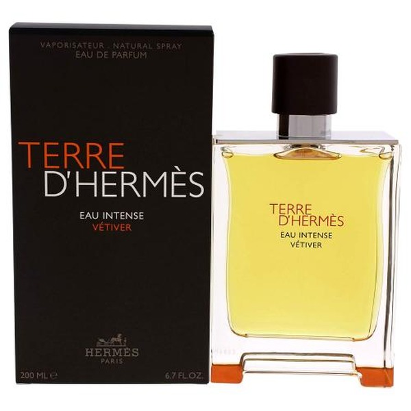 Hermes Terre D'Hermes Eau Intense Vetiver Men EDP 200 ml הרמס תיירי ד'הרמס אינטנס א.ד.פ 200 מ"ל