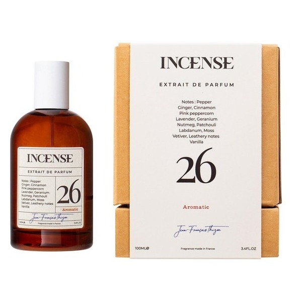 Incense #26 Aromatic Extrait De Parfum 100 ML אינסנס מס' 26 בושם יוניסקס אקסטרט דה פרפיום 100 מ"ל