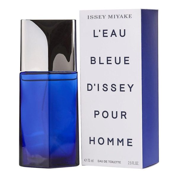 Issey Miyake L'Eau Bleue Eau de Toilette for Men 75 ml איסי מיאקי ל או בלו 75 מ"ל א.ד.ט לגבר