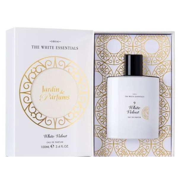 Jardin de Parfums White Velvet Unisex EDP 100 ml ג'ארדין דה פרפיומס ווייט ולווט אדפ יוניסקס 100 מ"ל