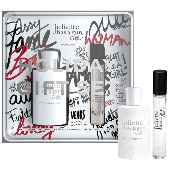 Juliette Has A Gun Not a Perfume Holiday Gift Set EDP 100ml & Magnilia Bliss EDP 7.5 ml מארז גולייטה נוט אה פרפיום אדפ 100 מ"ל+ אדפ 7.5 מ"ל