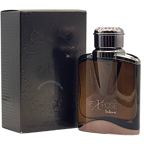 Maison Alhambra Expose Intense EDP 100 ml בושם לגבר אלחמברה אקספוז אינטנס אדפ 100 מ"ל