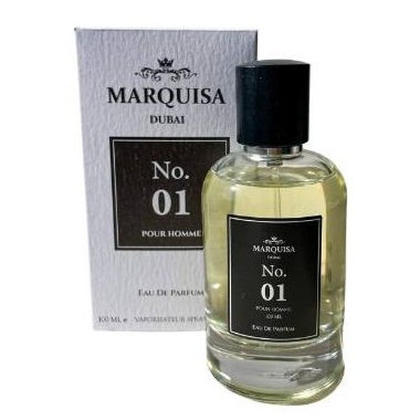 Marquisa Dubai No. 01 Pour Homme EDP 100 ml מרקיזה דובאי מספר 1 אדפ לגבר 100 מ"ל