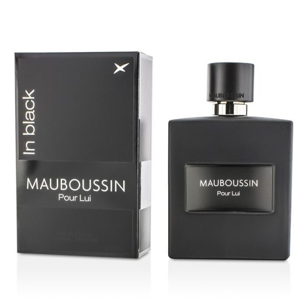 Mauboussin Pour Lui In Black Men EDP 100 ml מובסין פור לואי אין בלאק אדפ לגבר 100 מ"ל