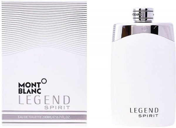 Mont Blanc Legend Spirit EDT 200 ML בושם מון בלאן לג'נד ספיריט לגבר א ד ט 200 מ"ל