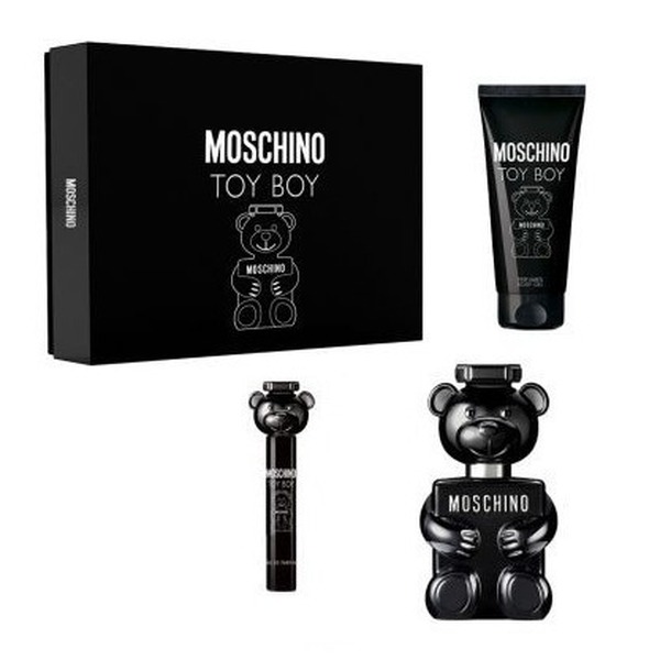 Moschino Toy Boy Men Set EDP 100 ml & 10 ml & Perfumed Body Shower Gel 100 ml