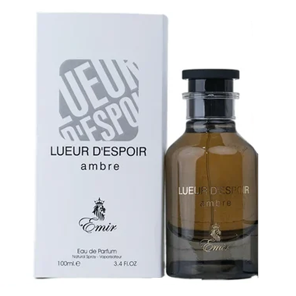 Paris Corner Emir Lueur D'Espoir Ambre Unisex EDP 100 ml לאור דספאור אמברה אדפ יוניסקס 100 מ"ל
