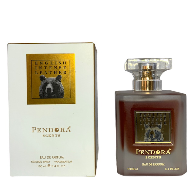 Pendora Scents English Intense Leather Unisex Eau De Parfum 100 ml אינגליש אינטנס לאדר של חברת פנדורה אדפ 100 מ"ל בושם לגבר