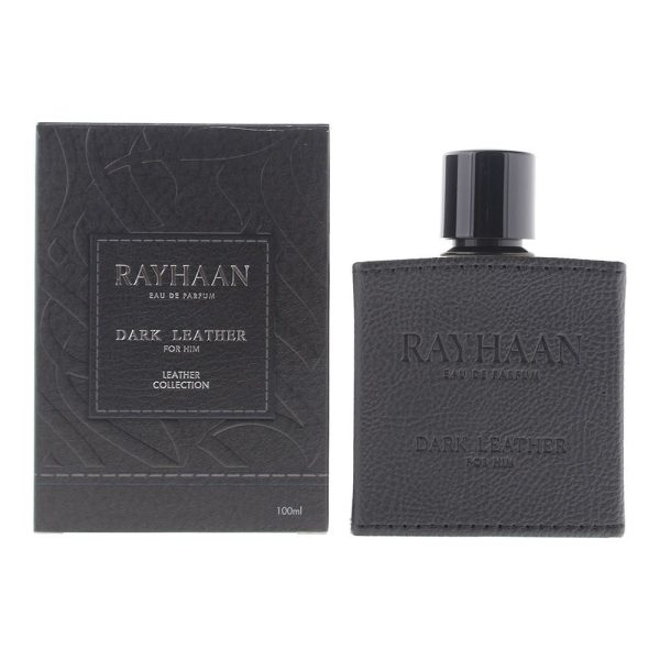 Rayhaan Dark Leather Men Eau de Parfum 100 ml רייהאן דארק לטר אדפ לגבר 100 מ"ל