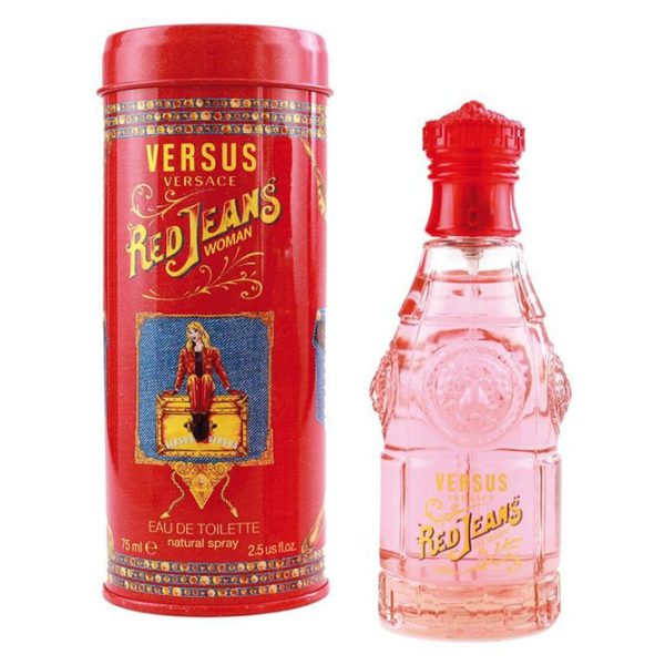 Red Jeans by Versace for Women Eau De Toilette Spray 75 ML ורסצ'ה רד ג'ינס אדט לאישה 75 מ"ל