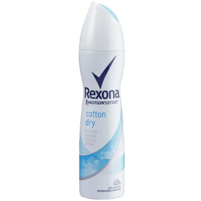 Rexona Cotton Dry Deo Spray  150 ml רקסונה דאו ספריי נשים כותנה 150 מ"ל