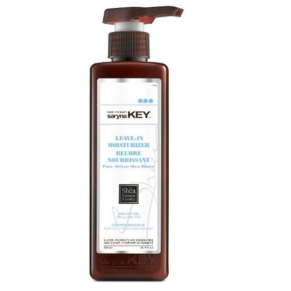 Saryna Key Hydrating Styling Cream Curl Control Pure African Shea Butter 500 ml סרינה קיי שיער מתולתל - קרם לחות 500 מ"ל