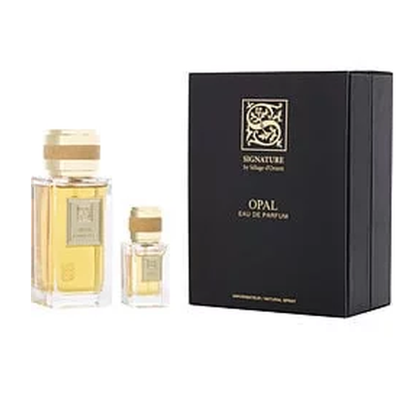 Signature Opal Set Unisex EDP 100 ml & Miniature 15 ml סיגנטור אופל מארז 2 חלקים אדפ יוניסקס 100 מ"ל + בושם מוקטן 15 מ"ל