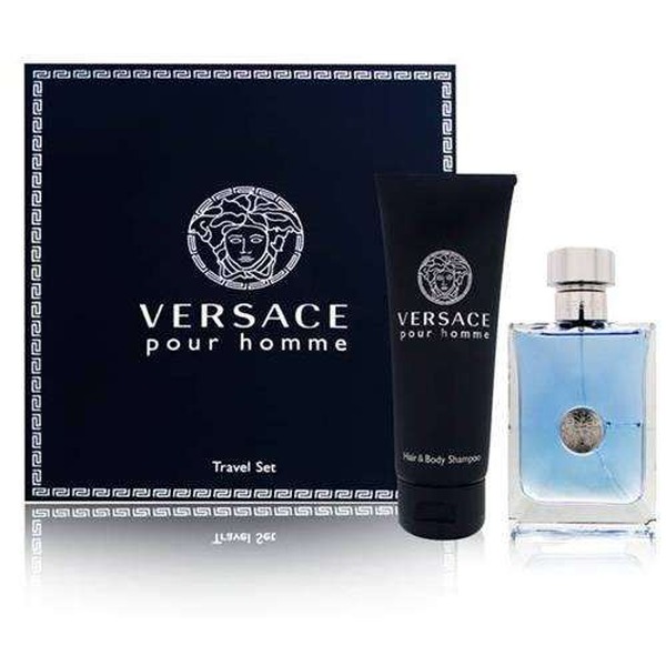 Versace Pour Homme EDT Set ורסצ'ה סט מארז בושם לגבר או דה טואלט 100 מ''ל + ג'ל רחצה 100 מ''ל
