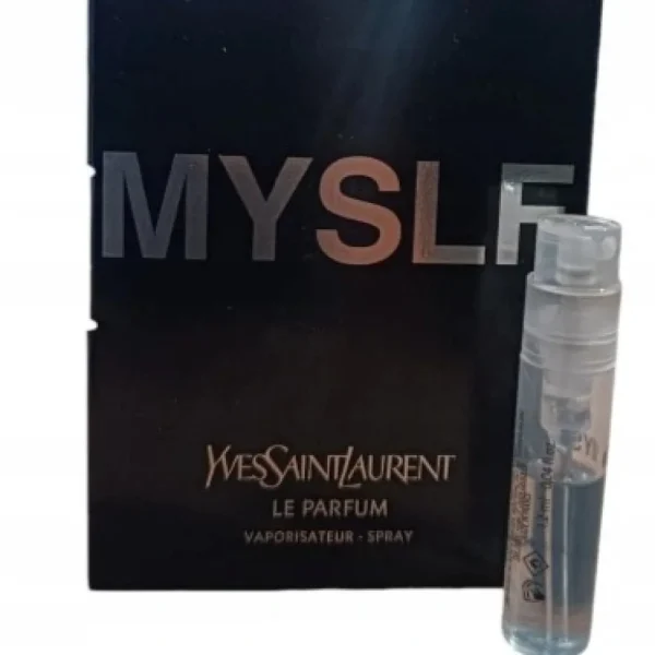 Yves Saint Laurent MYSLF Le Parfum sample 1.2 ml spray vial for men איב סאן לורן מייסלף אדט 1.2 מ"ל דוגמית