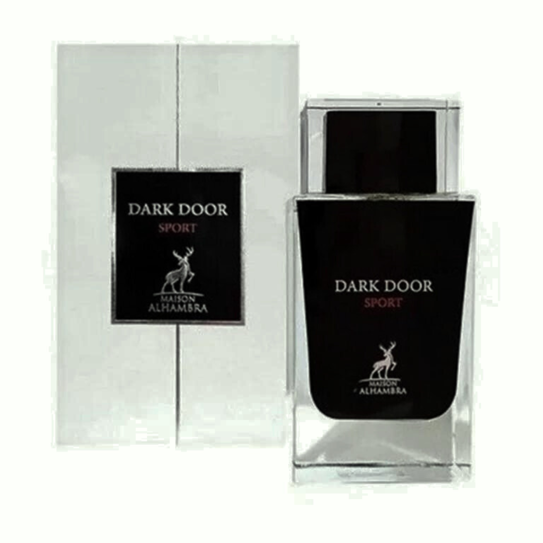 Maison Alhambra Dark Door Sport Unisex Eau De Parfun Spray 100 ml בושם לגבר אלחמברה דארק דור ספורט אדפ 100 מ"ל