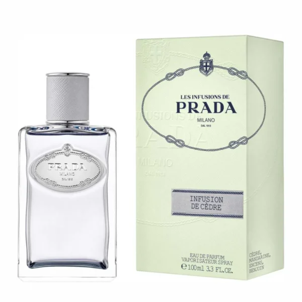 Prada Les Infusions Cedre EDP Spray 100 ML Women פראדה אינפיוז'ן סדרה אדפ לאישה 100 מ"ל