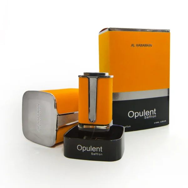 Al Haramain Opulent Saffron Unisex EDP 100 ml אל הרמיין אופיולנט ספרון אדפ לגבר 100 מ"ל