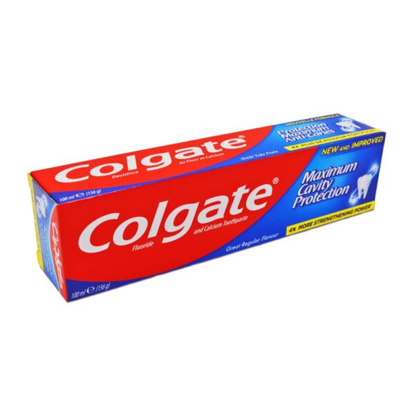 Colgate Maximum Cavity Protection Toothpaste 100 ml משחת שיניים קולגייט מקסימום קוויטי פרוטקציון 100 מ"ל