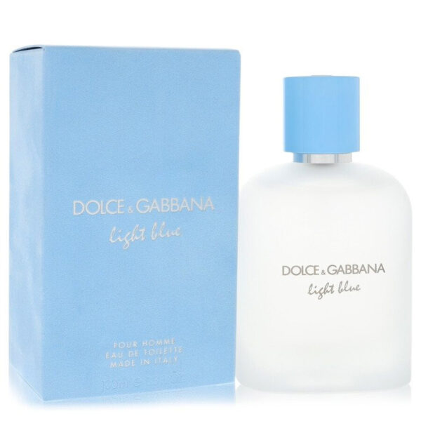 Dolce & Gabbana Light Blue EDT Pour Homme 100 ml דולצ'ה וגבאנה לייט בלו לגבר א.ד.ט 100 מ"ל