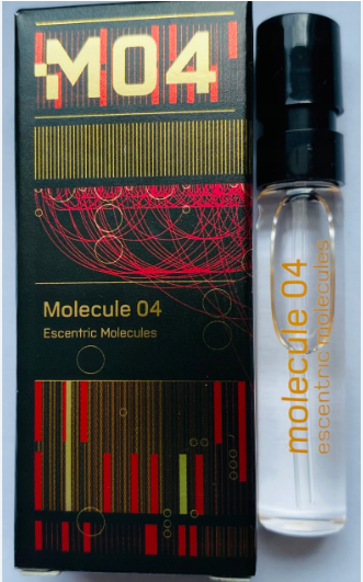 Escentric Molecules Molecule 04 EDT 2 ml Vial  דוגמית מולקולה 04 אדט יוניסקס 2 מ"ל דוגמית מולקולה 04 אדט יוניסקס 2 מ"ל