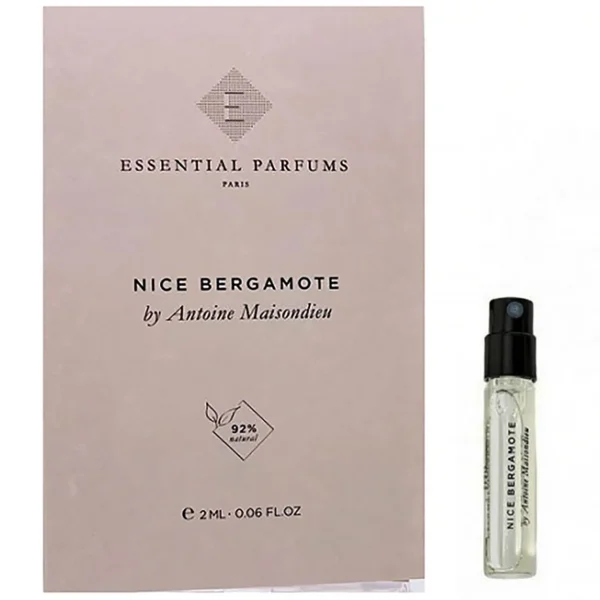 Essential Parfums Nice Bergamote 2 ml דוגמית אסנשיל פרפומס נייס ברגמוט אדפ 2 מ"ל