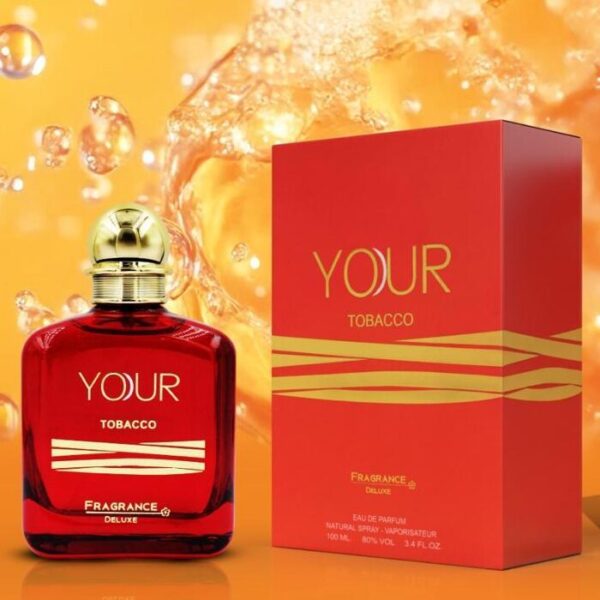 Fragrance Deluxe Your Tobacco Unisex Eau De Parfum Spray 100 ml פרגרנס דה לוקס יור טובקו אפד 100 מ"ל