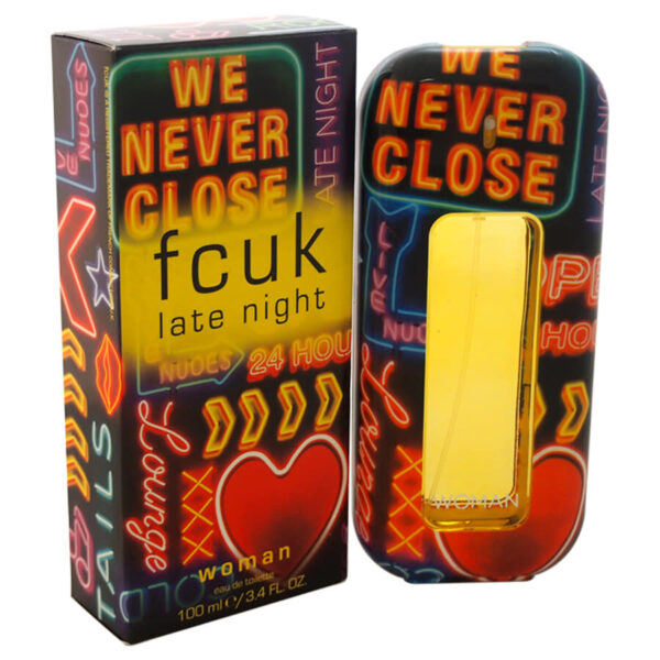 French Connection Fcuk Late Night Her EDT 100 ml אף סי יו קיי לייט נייט לאישה אדפ 100 מל