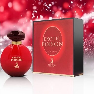 Mayson Legend Exotic Poison EDP 100 ml מייסון לג'נד אקסוטיק פוייזן אדפ 100 מ"ל