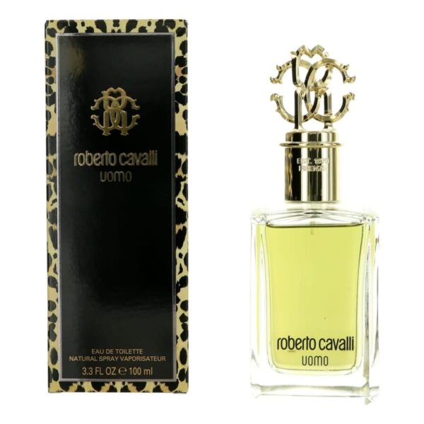 Roberto Cavalli Uomo Men EDT 100 ml רוברטו קוולי אומו אדט 100 מ"ל