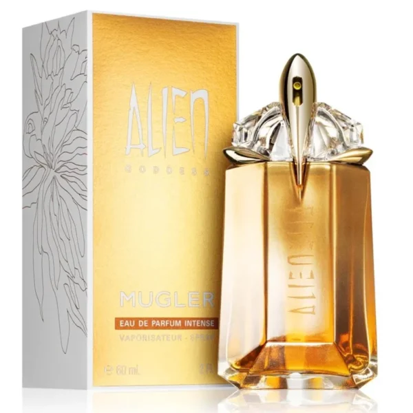 Thierry Mugler Alien Goddess Eau De Parfum Intense 60 ML Tester טסטר אליאן גודאס או דה פרפיום אינטנס ‏ 60 מ"ל בושם לאישה