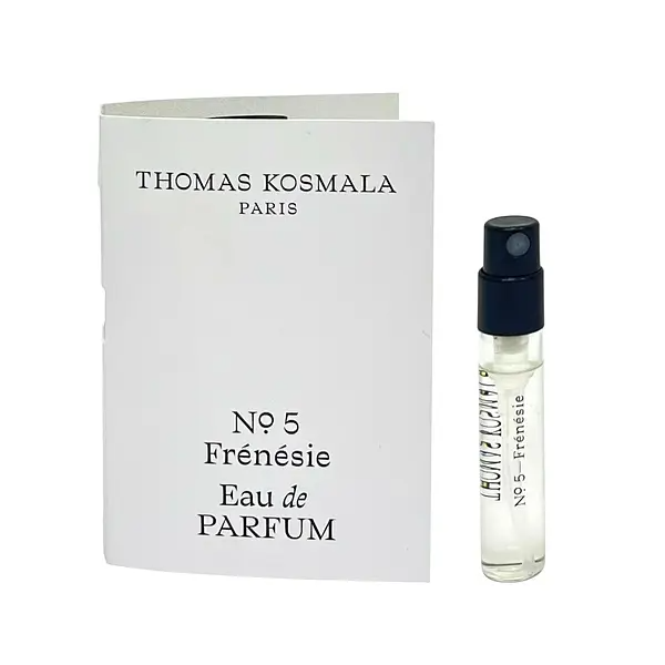 Thomas Kosmala No5 Frenesie Unisexe EDP 2 ml Vial תומאס קוסמל הדוגמית פרנזי מספר 5 אדפ יוניסקס 2 מ"ל