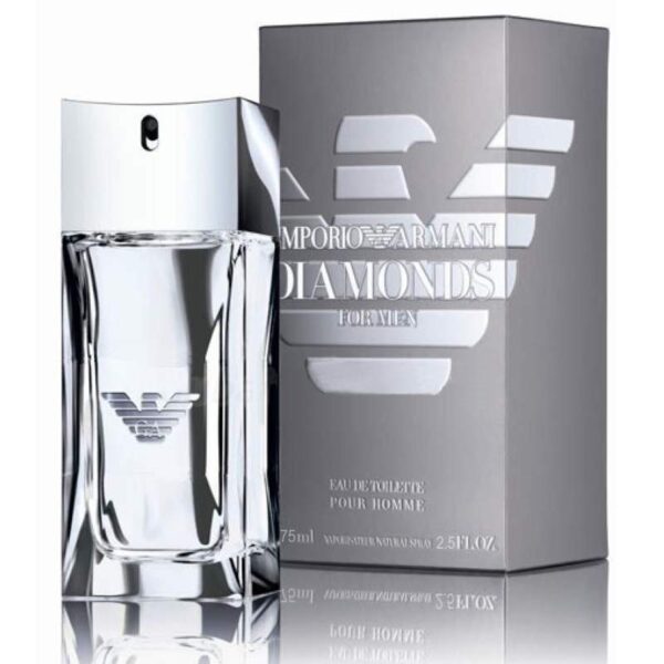 Giorgio Armani Emporio Diamonds Men EDT 75 ml אמפוריו ארמני דאימונד לגבר 75 מל אדט