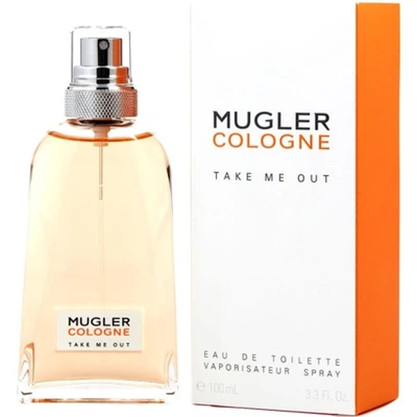 Thierry Mugler Mugler Cologne Take Me Out Women Eau De Toilette 100 ml מוגלר קולון טייקמי אווט אדט 100 מ"ל אריזת טסטר בושם לאשה