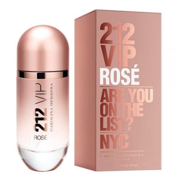 Carolina Herrera 212 VIP Rose EDP 80 ML קרולינה הררה בושם לאישה וי אי פי רוז אדפ לאישה 80 מ"ל