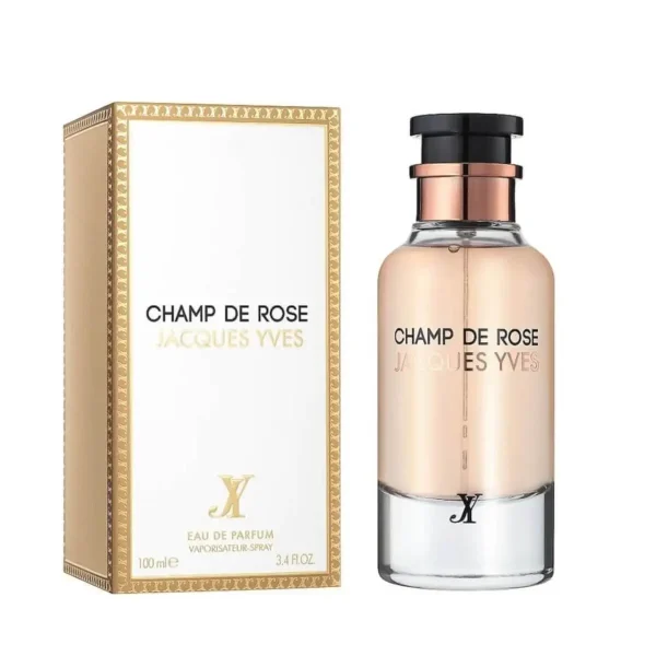 Fragrance World Jacques Yves Roses De Mai Unisex EDP 100 ml פרגרנס וורלד בושם יוניסקס (הבושם מגיע ללא קופסה )