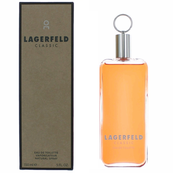 Lagerfeld Classic 150 ml Eau de Toilette Spray for men בושם לגבר א.ד.ט 150 מ''ל/בושם נדיר