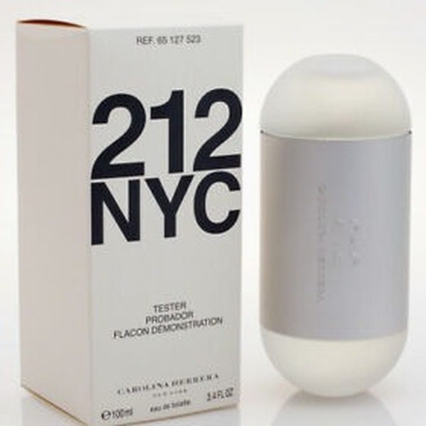 Carolina Herrera 212 EDT Women 100 ml Tester 212 קרולינה הררה טסטר אדט לאישה 100 מ"ל