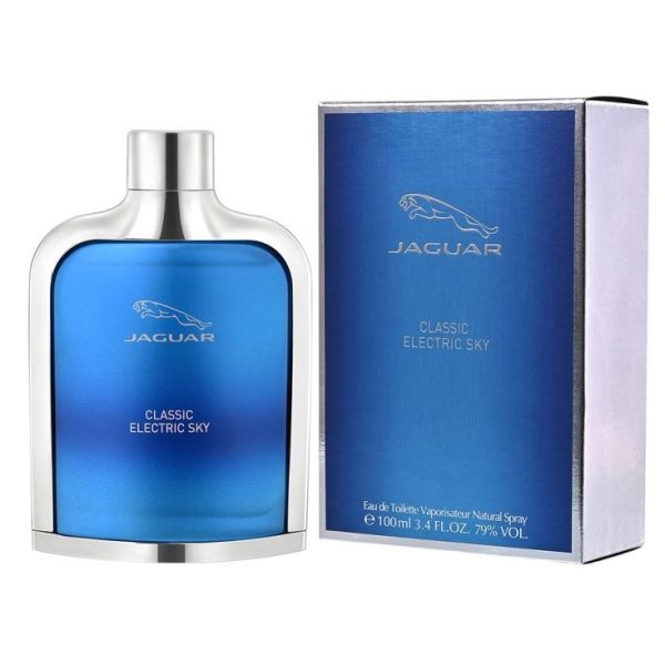 Jaguar Classic Electric Sky Men EDP 100 ml יגואר אלקטריק סקיי אדט לגבר 100 מ"ל