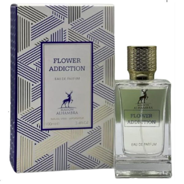 Maison Alhambra Flower Addiction EDP 100 ml בושם לאישה מאיסון אלהמברה נארקוטיק פלוור אדפ 100 מ"ל