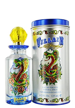 Ed Hardy Villain 125 ML Edt Men בושם לגבר ויליאן אד הרדי אד.ט 125 מ"ל