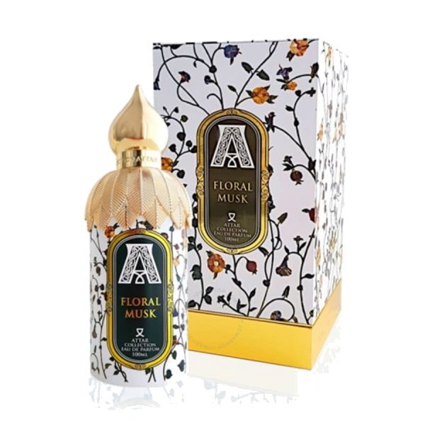 Attar Floral Musk Women edp 100 ml אטאר קולקשן פלוראל מאסק אדפ יוניסקס 100 מ"ל (מגיע באריזה פתוחה)