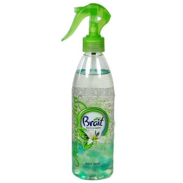 Brait Magic Mist Water Air Freshener White Flowers 425 g בראיט מבשם אוויר ובדים פרחים לבנים 425 מ"ל