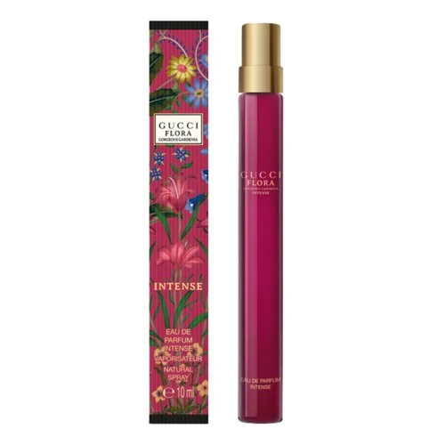 Gucci Flora Gorgeous Gardenia Intense Eau De Parfum 10 ML דוגמית גוצ'י פלורה גורג'ס גרדניה אינטנס אדפ לאישה 10 מ"ל