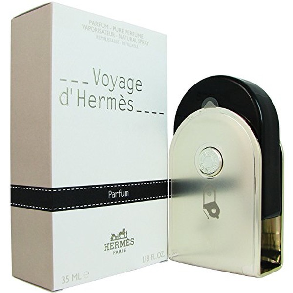 Hermes Voyage D'Hermes Men Pure Perfume Refill Travel Spray 10 ML וויאג' דה הרמס בקבוק אדפ לגבר 10 מ"ל